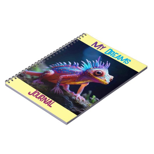 Carnet Lézard spatial (Côté gauche)