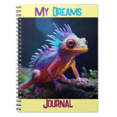 Carnet Lézard spatial (Devant)