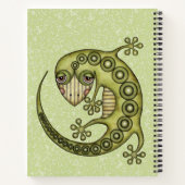 Carnet Lézard vert (Dos)