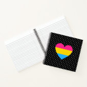 Carnet LGBT Pansexual Pride Coeur (Intérieur)
