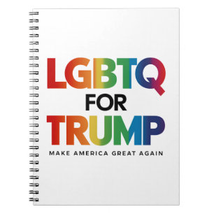 CARNET LGBTQ POUR TRUMP GAY LESBIAN POUR TRUMP 2024