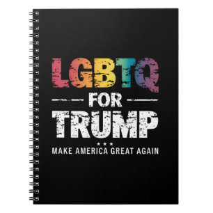 CARNET LGBTQ POUR TRUMP GAY LESBIENNE POUR TRUMP 2024 