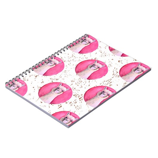 Carnet Lhama descolada (Côté gauche)