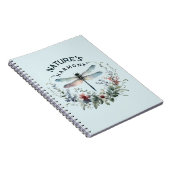 Carnet L'harmonie de la nature - libellule artistique (Côté Droit)
