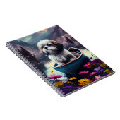 Carnet Lhassa Apso sur une rame : une aventure Pittoresqu (Côté Droit)