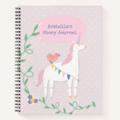 Carnet L'histoire à écrire et dessiner de Unicorn Kid (Devant)