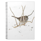 Carnet L'hiver et le Bruant (Devant)