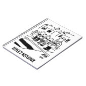 Carnet L'homme sucette utilise une sucette comme barrière (Côté gauche)