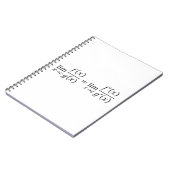 Carnet L'Hopital's Rule - Math And Calculus Basics T-Shir (Côté gauche)