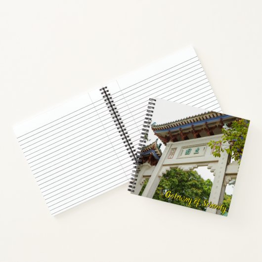 Carnet Li Garden Series : Gateway of Serenity (Intérieur)