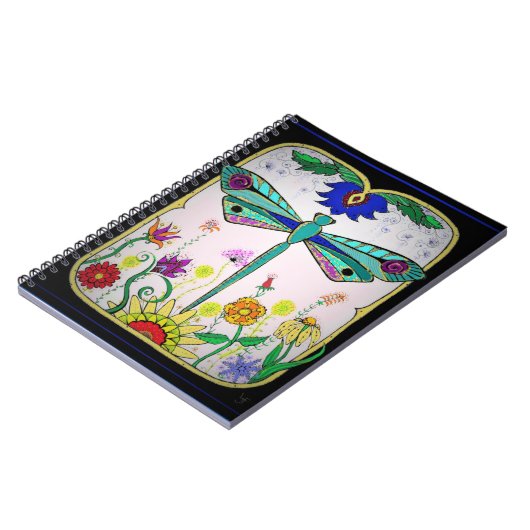 Carnet libellule (Côté gauche)