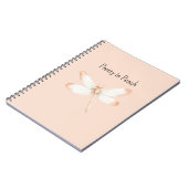 Carnet Libellule douce comme une Pêche (Côté gauche)