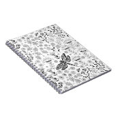 Carnet libellule et fleurs (Côté Droit)