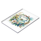 Carnet libellule florale Un jour à la fois (Côté gauche)