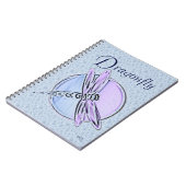 Carnet libellule symbolique (Côté gauche)