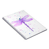 Carnet libellule violette (Côté Droit)