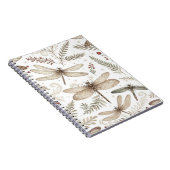 Carnet Libellules d'esprit de fête (Côté Droit)