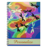 Carnet Libellules mod personnalisées (Devant)