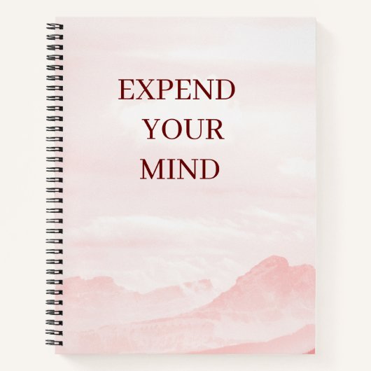 Carnet Libérer la créativité et l'auto-réflexion (Devant)