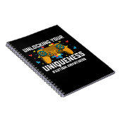 Carnet Libérer Votre Unicité Autisme Jeu Joueur (Côté Droit)