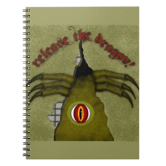Carnet Libérez le Dragon ! Art numérique (Devant)