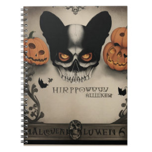 Carnet Libérez votre poe intérieure avec l'Halloween Vint