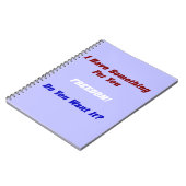 Carnet Liberté (Côté gauche)