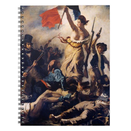 Carnet Liberty Diriger Les Peintres Eugène Delacroix (Devant)