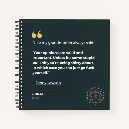 Carnet Libra (Devant)