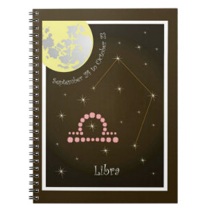 Carnet Libra 24 septembre au 23 octobre Notizheft