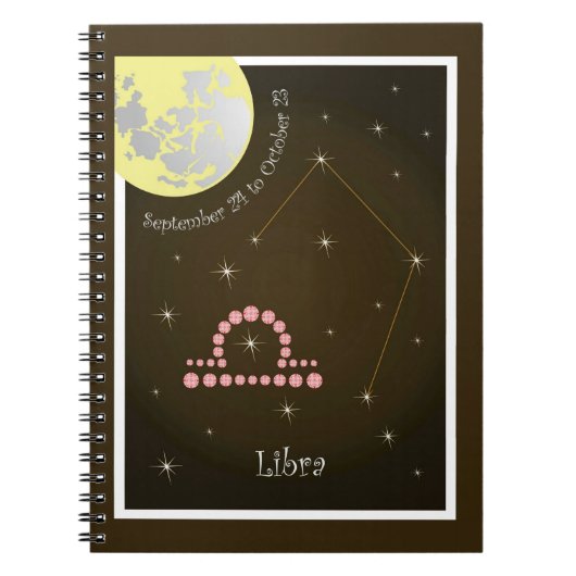 Carnet Libra 24 septembre au 23 octobre Notizheft (Devant)