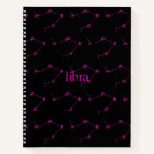 Carnet Libra Constellation Couverture rigide Spirale (Devant)