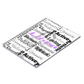 Carnet Libra Zodiac Astrologie Traits Collage (Côté gauche)