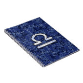 Carnet Libra Zodiac Connexion Camouflage numérique bleu (Côté Droit)