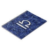 Carnet Libra Zodiac Connexion Camouflage numérique bleu (Côté gauche)