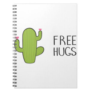 Carnet Libre Cute HUGS, Drôle Silencieux Hugging