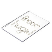 Carnet libre de coeur d'étreintes de bonbon (Côté gauche)