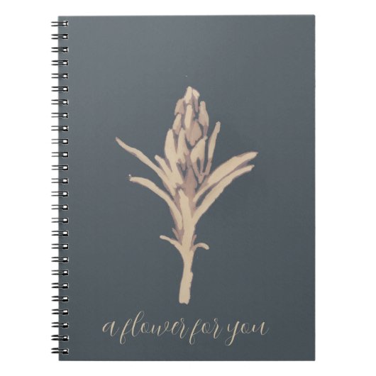 Carnet Libreta A flower for you (Devant)