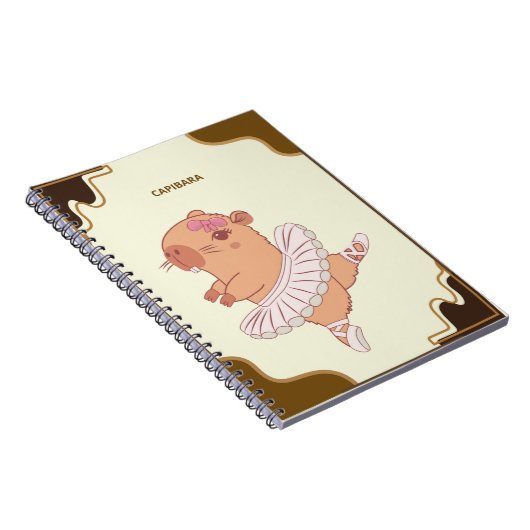 Carnet "Libreta Capibara – Diseño Adorable y Único" (Côté Droit)