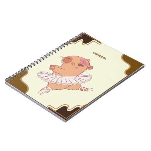 Carnet "Libreta Capibara – Diseño Adorable y Único" (Côté gauche)