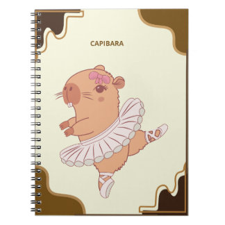 Carnet "Libreta Capibara – Diseño Adorable y Único"