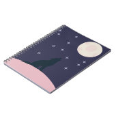 Carnet libreta con diseño lobo (Côté gauche)