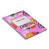 Carnet Libreta con espiral, coloridad, editable (Côté Droit)