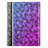 Carnet Libreta con espiral de diseño abstracto. (Devant)