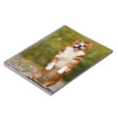 Carnet Libreta con imagen de Corgi (Côté gauche)