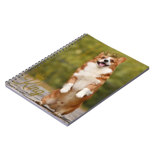 Carnet Libreta con imagen de Corgi (Côté gauche)