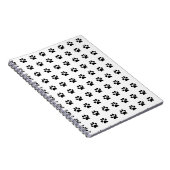 Carnet Libreta con patas de gato en espiral (Côté Droit)