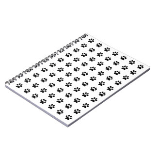 Carnet Libreta con patas de gato en espiral