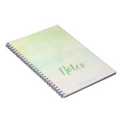 Carnet Libreta de espiral acuarela tonos suaves (Côté Droit)