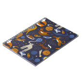 Carnet Libreta de la colección Animals Outer Space (Côté gauche)
